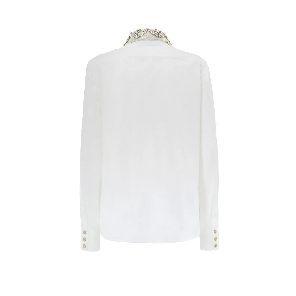 Gucci White Cotton Shirt - IT42|M - Shirts