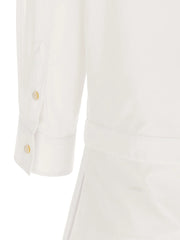 Gucci White Cotton Short Dress - IT42