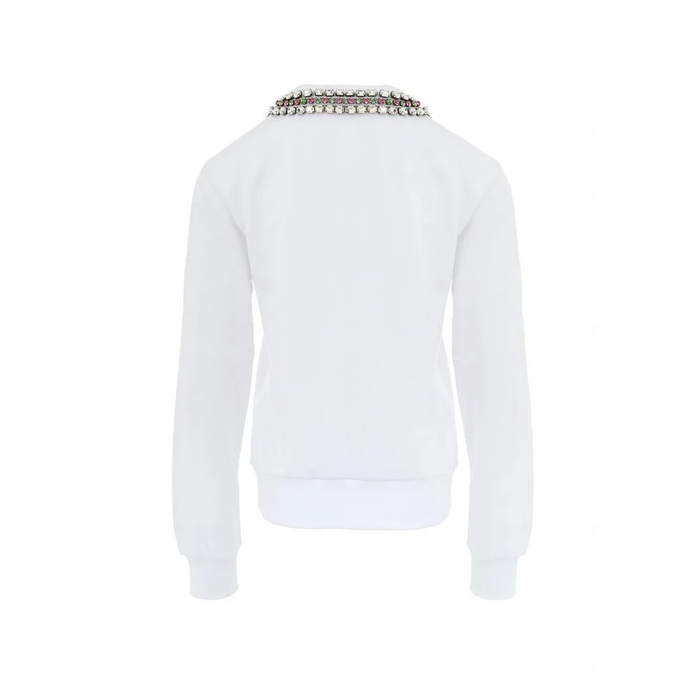Gucci White Cotton Sweatshirt - L - Sweatshirts
