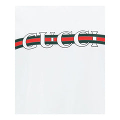 Gucci White Cotton T-Shirt - S