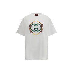 Gucci White Cotton T-Shirt - S