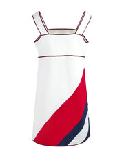Gucci White polyester and Cotton short dress - IT44 | M