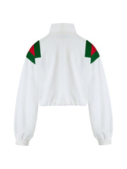 Gucci White Polyester Logo Sweatshirt - Sweatshirts