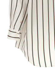 Gucci White Silk Blouse