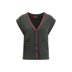 Gucci Wool Cardigan Vest - Cardigans
