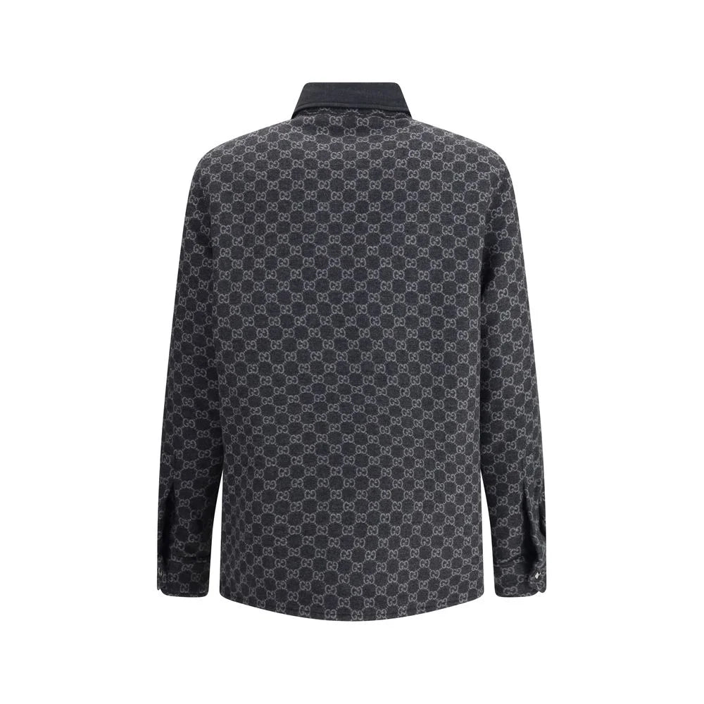 Gucci Wool Jacket with all-over GG monogram - Sport Jackets