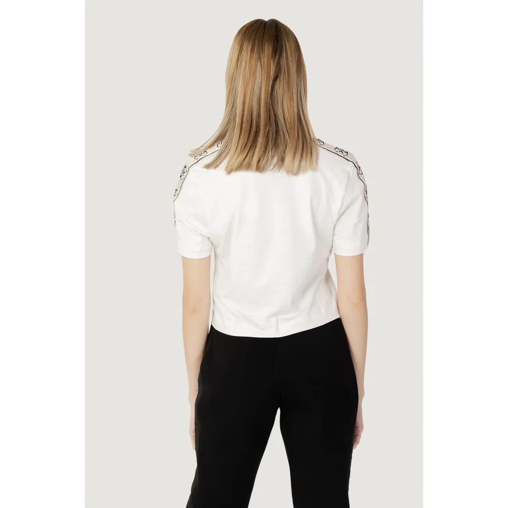 Guess Active Cream Cotton T-Shirt - IT44|L