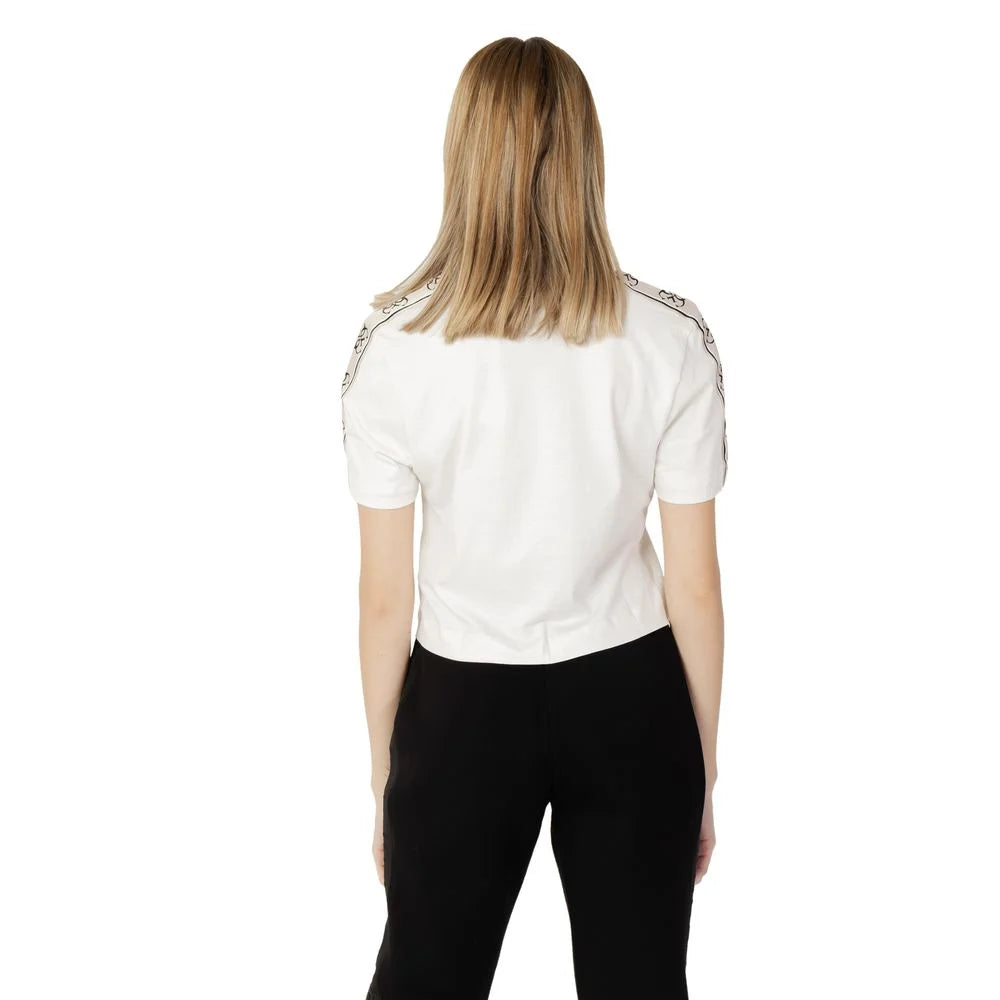 Guess Active Cream Cotton T-Shirt - IT44|L