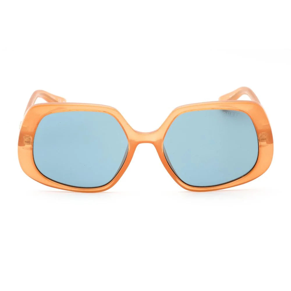Guess Beige Plastic Sunglasses - Sunglasses