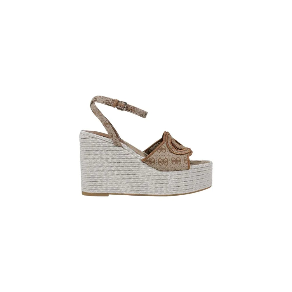Guess Beige Polyester High Heel - EU40/US10