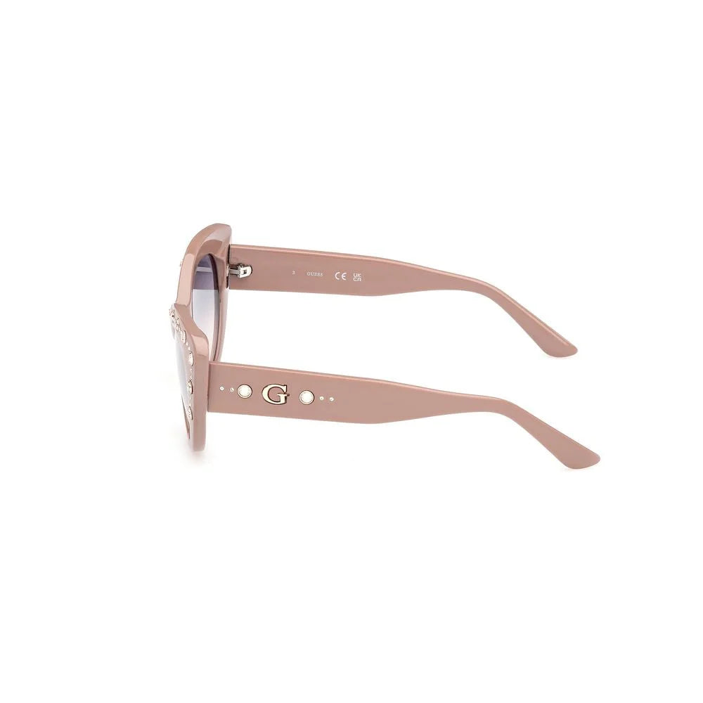 Guess Beige Resin Sunglasses