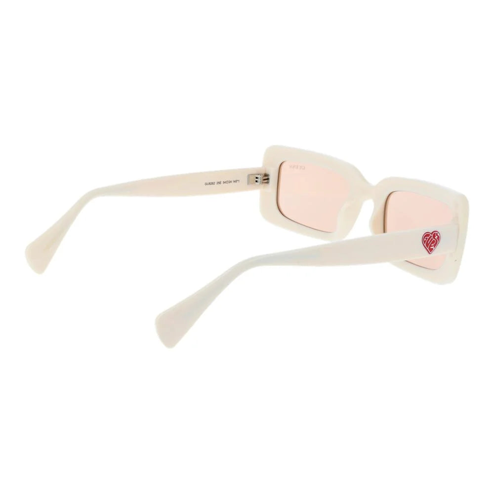 Guess Beige Unisex Sunglass - Sunglasses