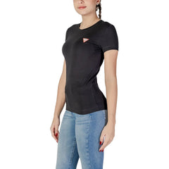 Guess Black Cotton T-Shirt