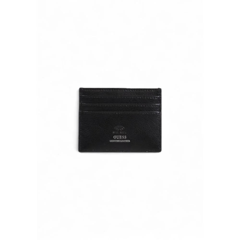 Guess Black Leather Cardholder
