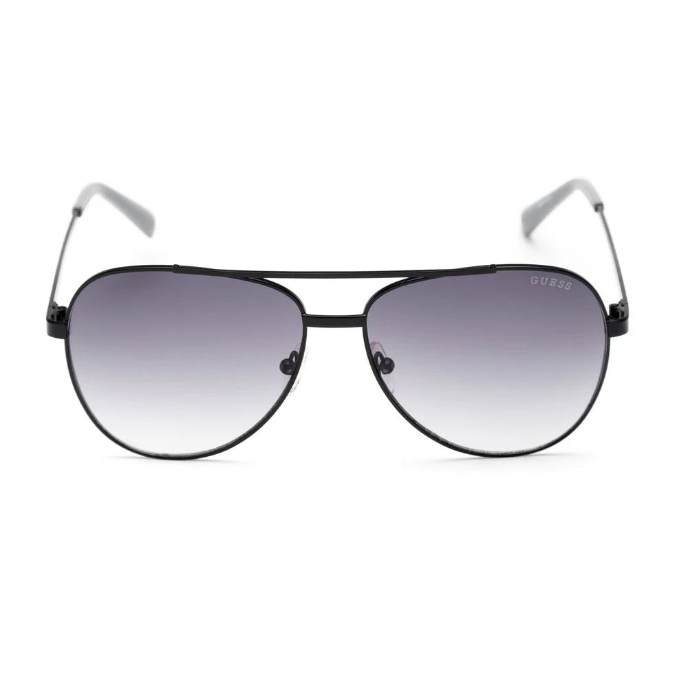 Guess Black Metal Sunglasses - Sunglasses