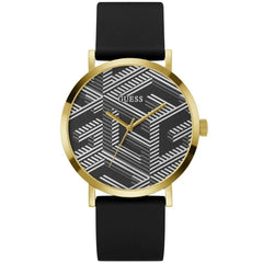 Guess Black Synthetic Dress Watch