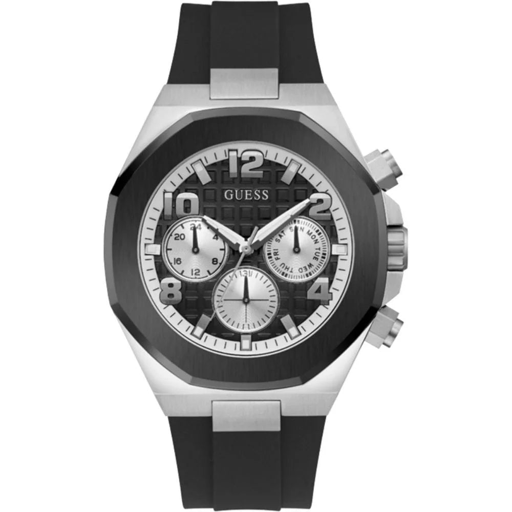 Guess Black Synthetic Sport Watch