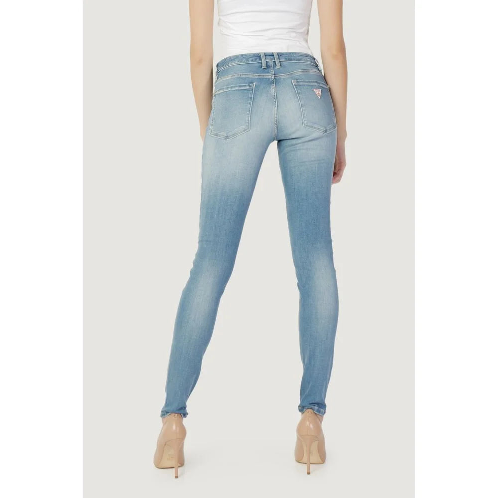 Guess Blue Cotton Skinny Jean - W34 | L30