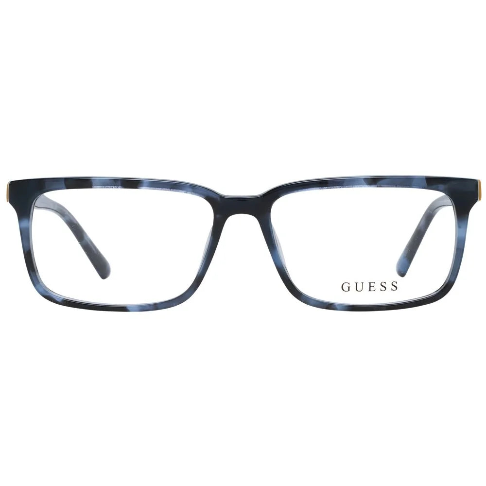 Guess Blue Men Glasses Frame - Eyeglasses