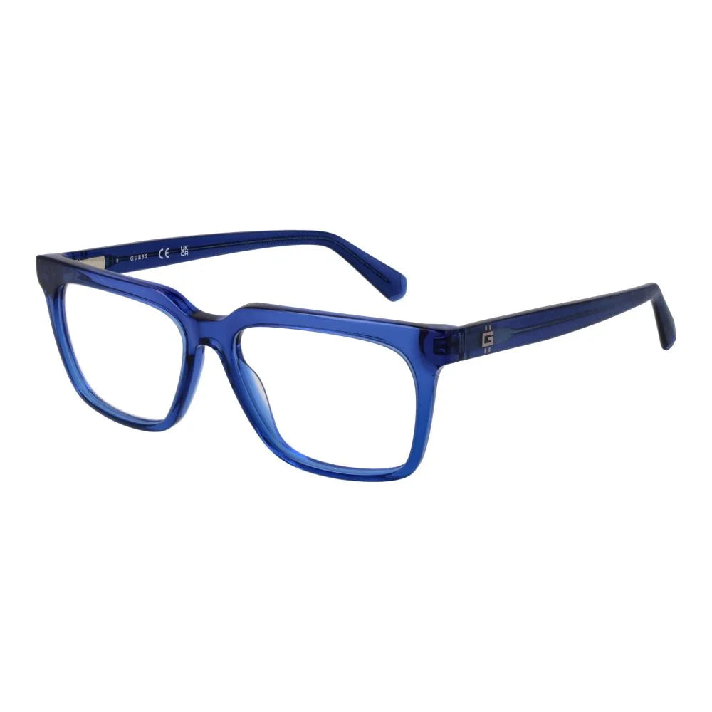 Guess Blue Men Glasses Frame - Eyeglasses