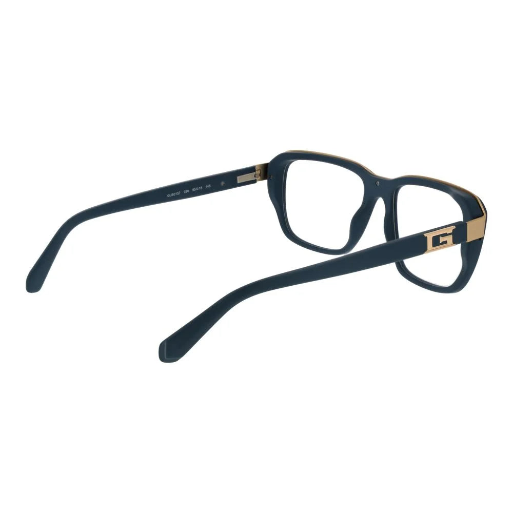 Guess Blue Men Glasses Frame - Eyeglasses