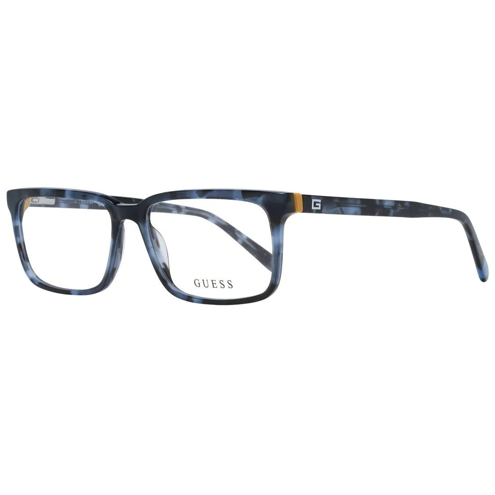 Guess Blue Men Glasses Frame - Eyeglasses