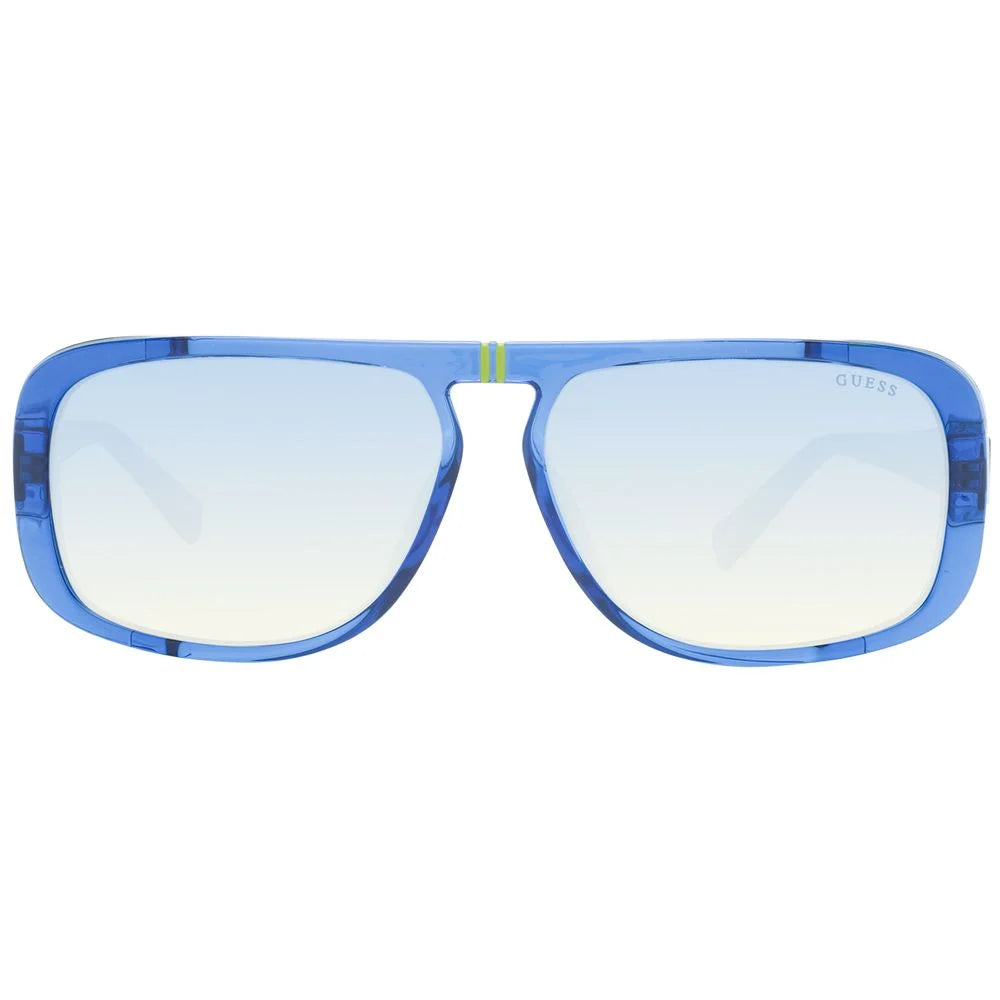 Guess Blue Men Sunglass - Sunglasses