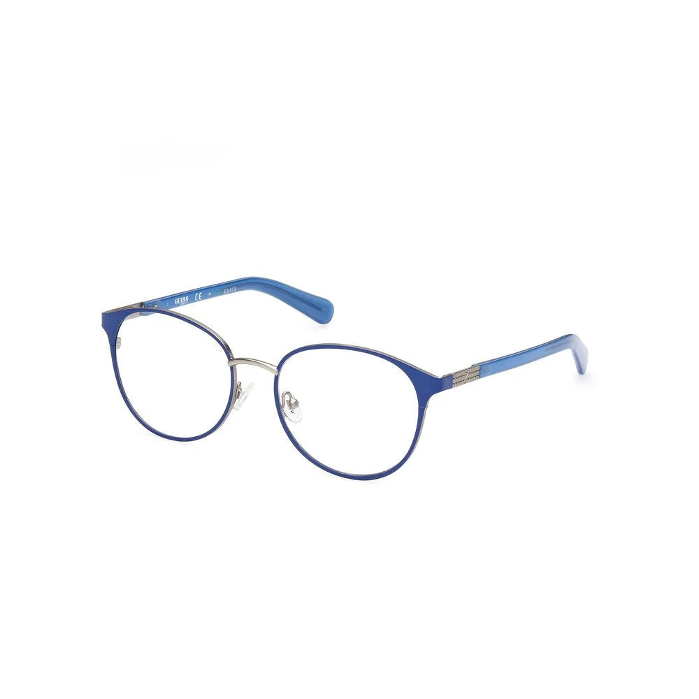Guess Blue Metal Frames - Eyeglasses