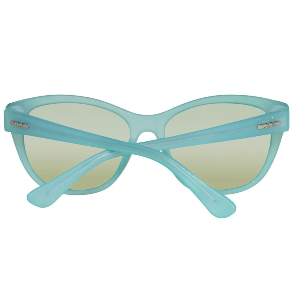 Guess Blue Plastic Sunglasses - Sunglasses