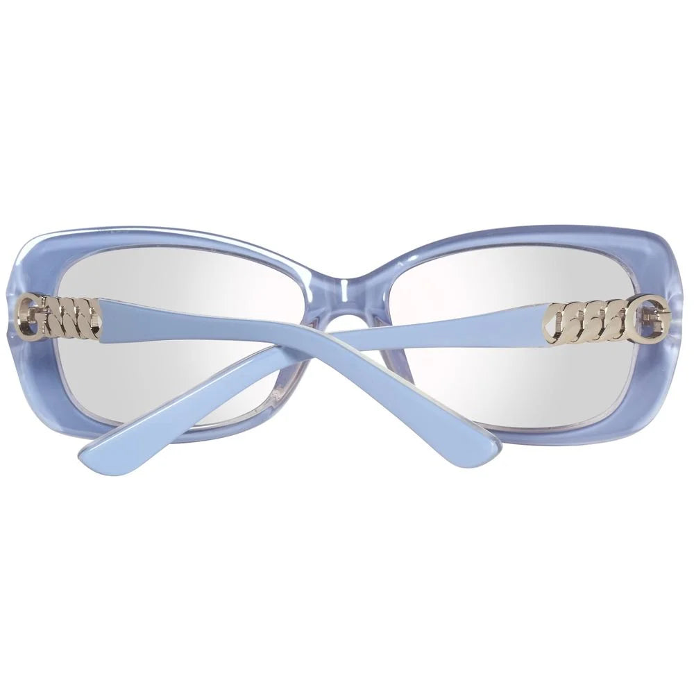 Guess Blue Plastic Sunglasses - Sunglasses