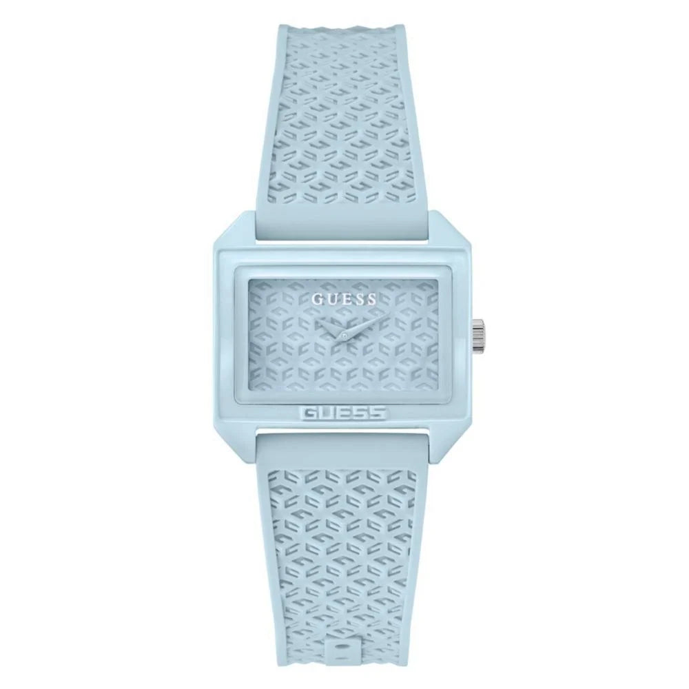 Guess Blue Synthetic Dress Watch