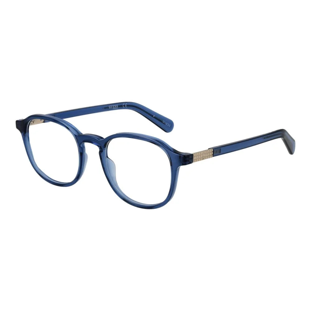 Guess Blue Unisex Glasses Frame - Eyeglasses