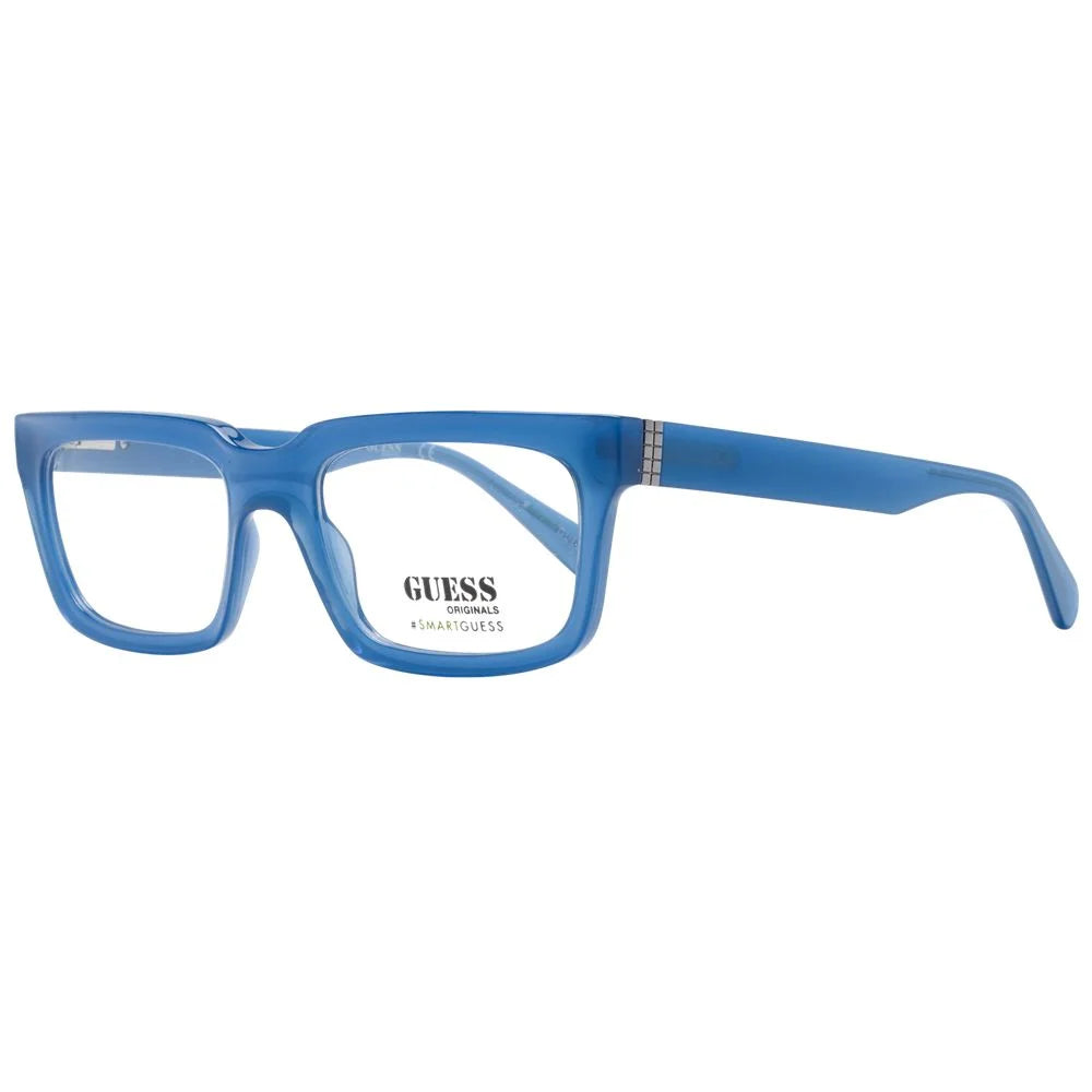 Guess Blue Unisex Glasses Frame - Eyeglasses