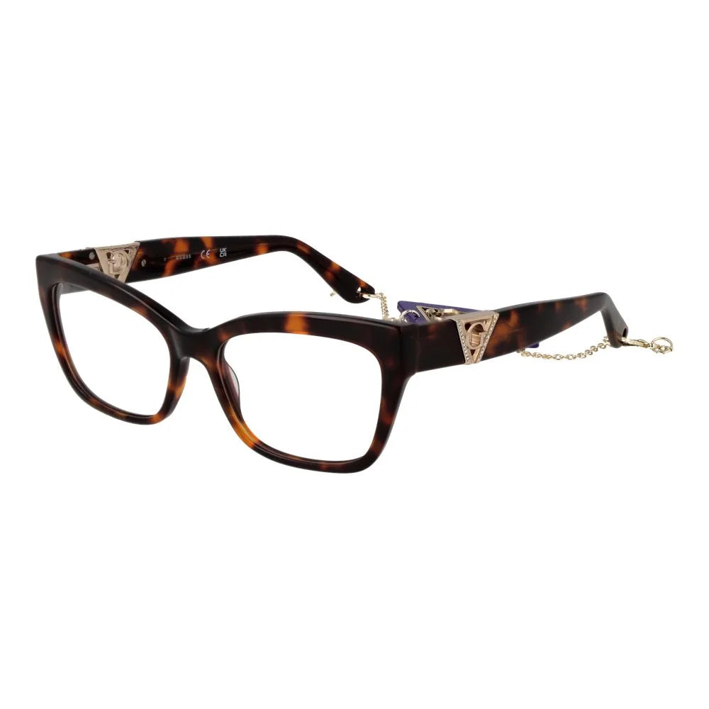 Guess Brown Acetate Glasses (Frames) - Eyeglasses