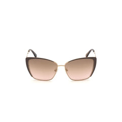 Guess Brown Metal Sunglasses