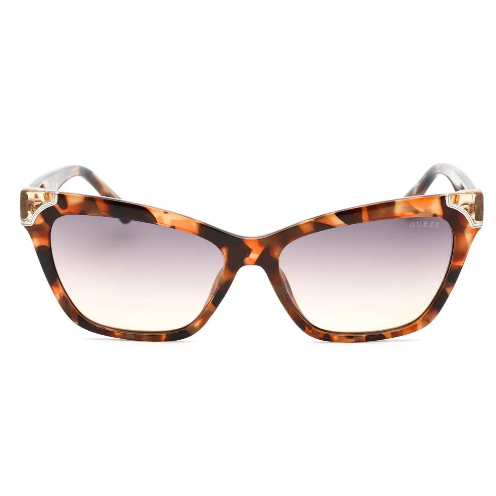Guess Brown Resin Sunglasses - Sunglasses