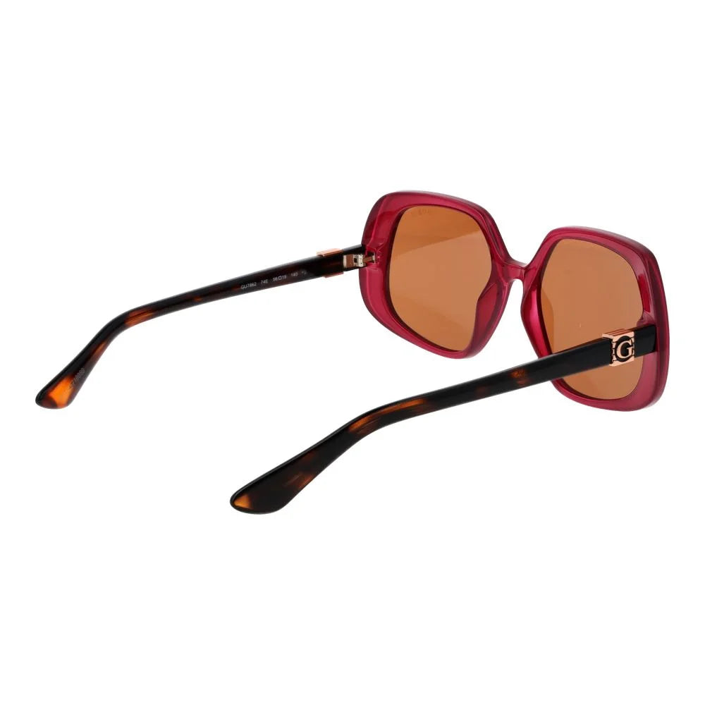 Guess Burgundy Women Sunglass - Sunglasses