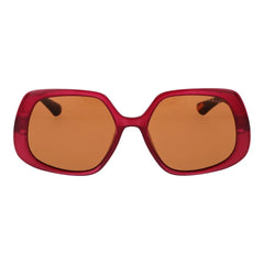 Guess Burgundy Women Sunglass - Sunglasses