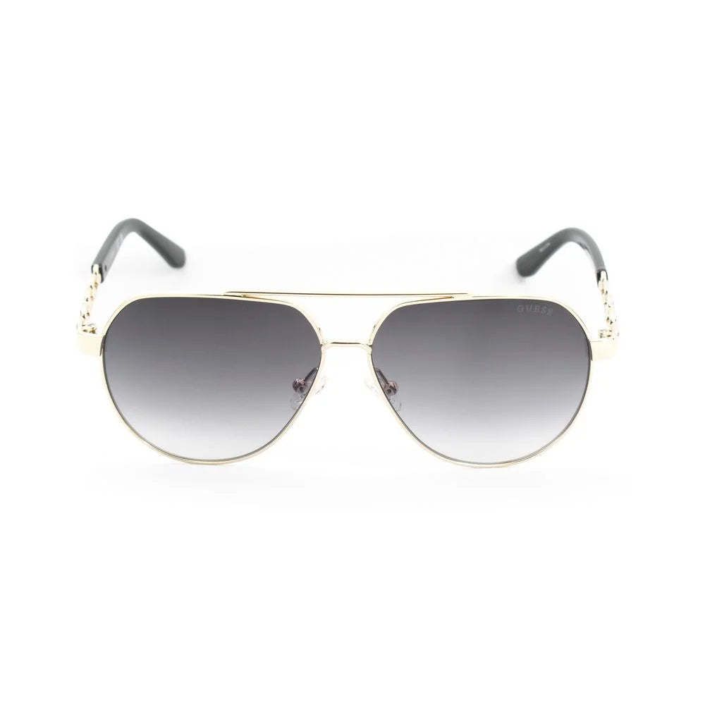 Guess Gold Metal Sunglasses