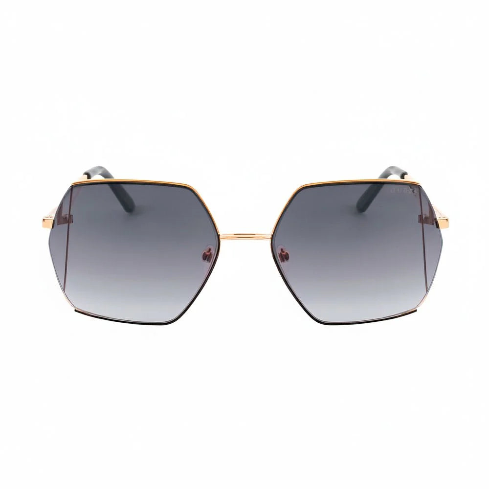 Guess Gold Metal Sunglasses