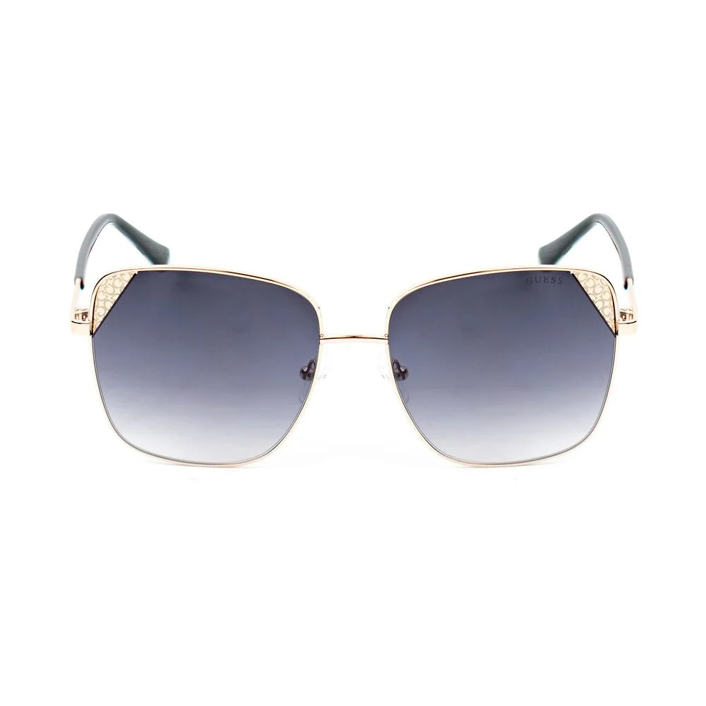 Guess Gold Metal Sunglasses