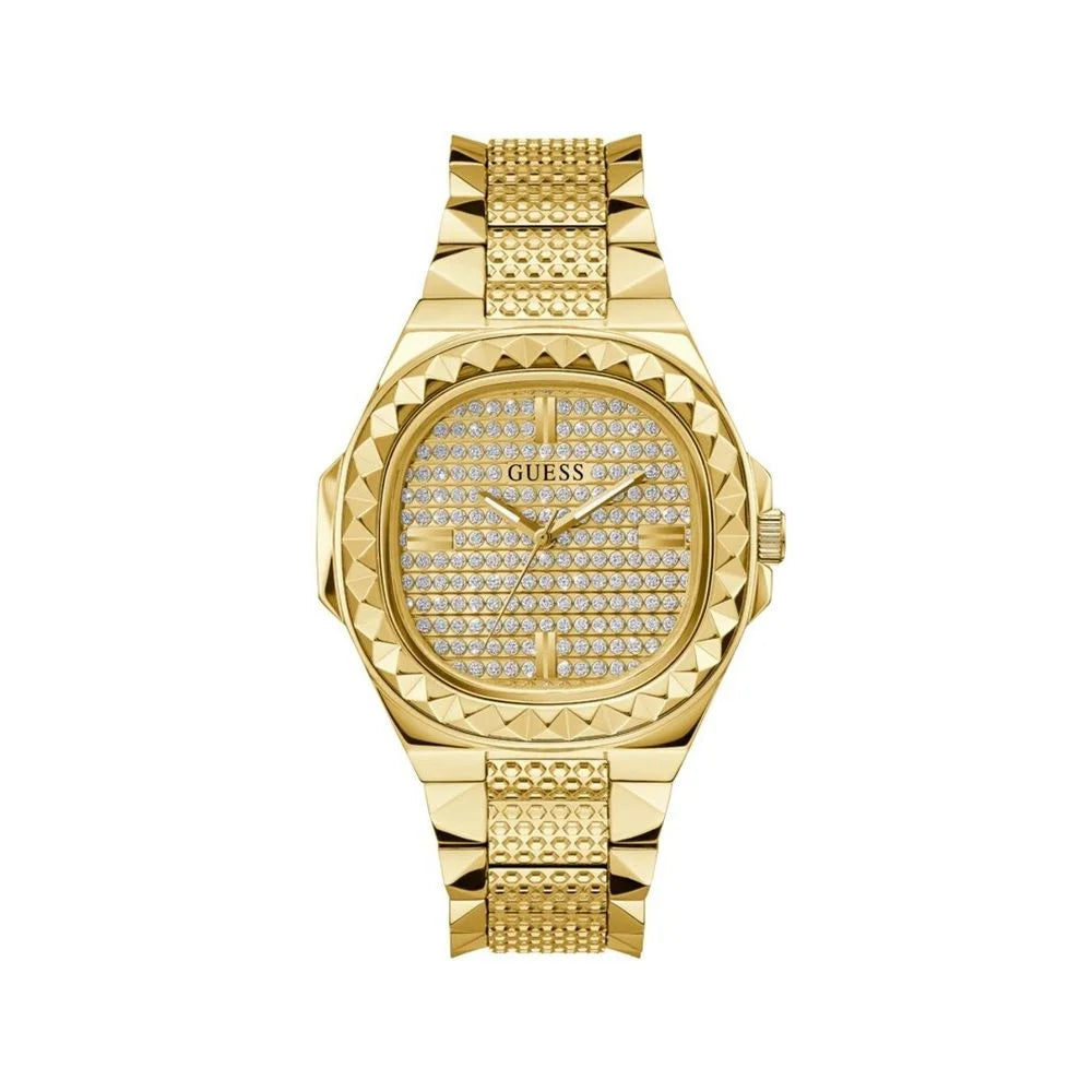 Guess Gold Stainless Steel Dress Watch