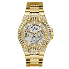 Guess Gold Stainless Steel Dress Watch