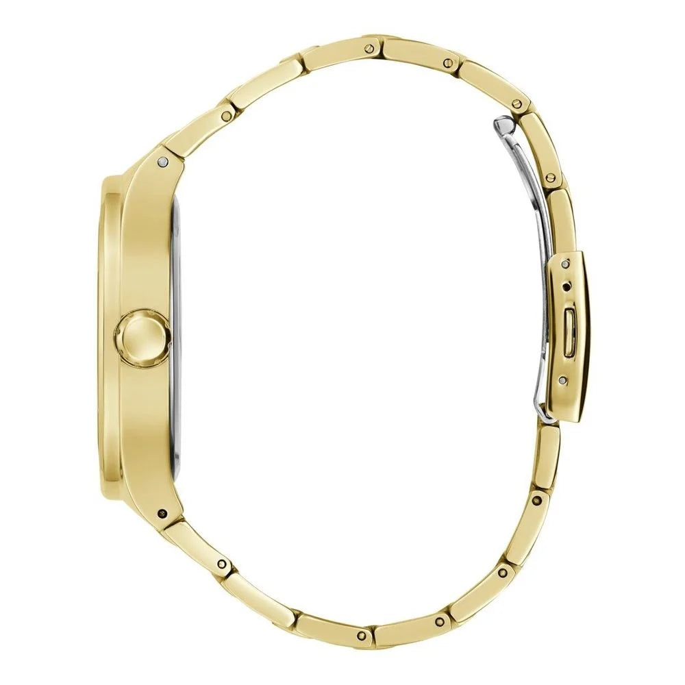 Guess Gold Stainless Steel Dress Watch