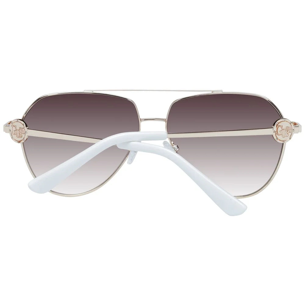 Guess Gold Women Sunglass - Sunglasses