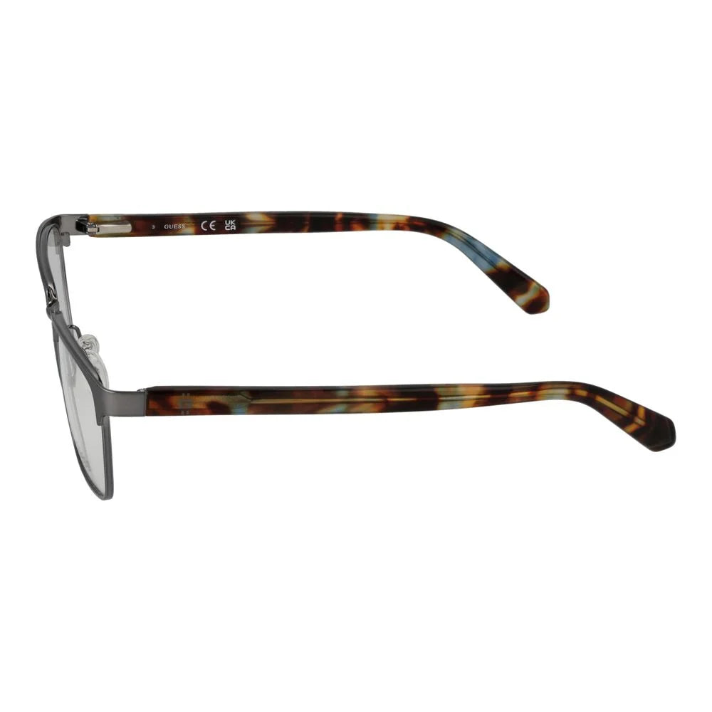 Guess Gray Men Glasses Frame - Eyeglasses