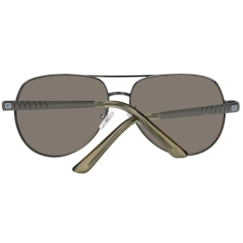 Guess Gray Men Sunglass - Sunglasses