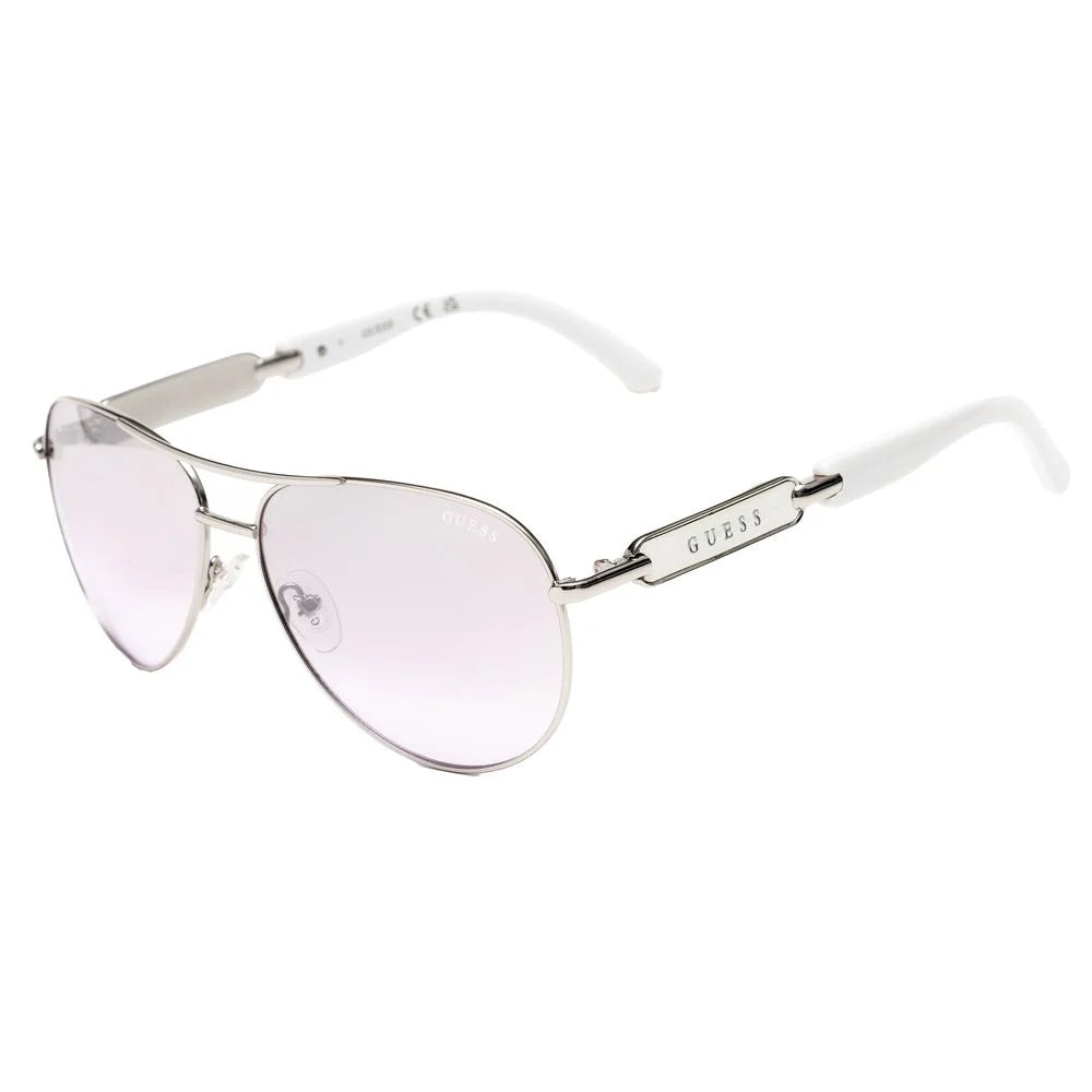 Guess Gray Metal Sunglasses