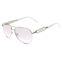 Guess Gray Metal Sunglasses - Sunglasses