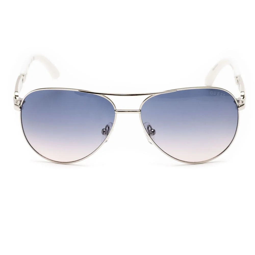 Guess Gray Metal Sunglasses - Sunglasses